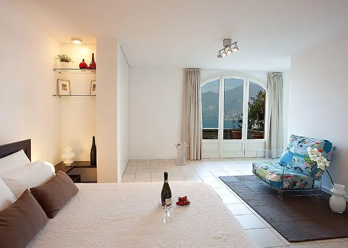 아파트 Belvedere Menaggio-4 Luxury Homes-by Italian Casa Paradiso, Apartmento Belvedere, Woon Belvedere Penthouse, Vh Bella Vista 메나지오